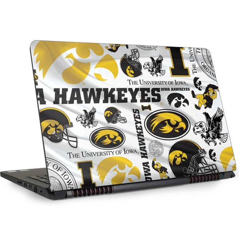 University of Iowa Hawkeyes Pattern Dell Inspiron Skin